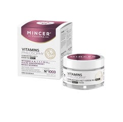 Naktinis veido kremas Mincer Pharma Vitamins Philosophy Nr.1003, 50 ml kaina ir informacija | Veido kremai | pigu.lt