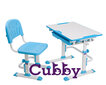 Augantis vaikiškas stalas ir kėdė FunDesk CUBBY LUPIN WG kaina ir informacija | Kompiuteriniai, rašomieji stalai | pigu.lt