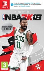 NBA 2K18, Nintendo Switch цена и информация | Компьютерные игры | pigu.lt