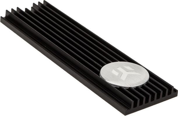 EK WaterBlocks M.2 PCIe NVMe SSD Heatsink/Cooler Black (LN82653) kaina ir informacija | Komponentų priedai | pigu.lt