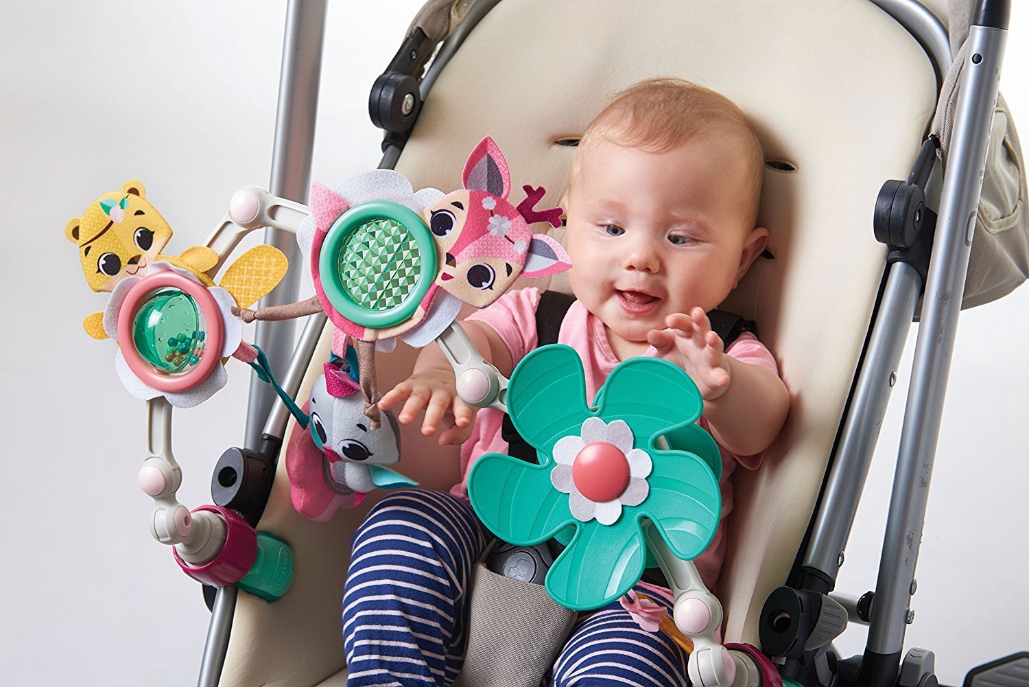 Žaislų lankas vežimėliui Tiny Love Sunny Stroll Princess kaina ir informacija | Vežimėlių priedai | pigu.lt