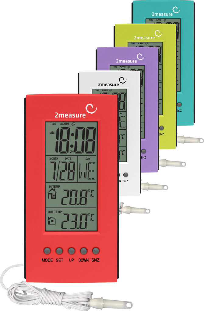Elektroninis termometras 2measure 170101 kaina ir informacija | Meteorologinės stotelės, termometrai | pigu.lt