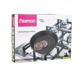 Fissman ketaus keptuvė grill, 26x5 cm kaina ir informacija | Keptuvės | pigu.lt