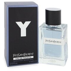 Туалетная вода Yves Saint Laurent Y edt, 60 мл цена и информация | Мужские духи | pigu.lt