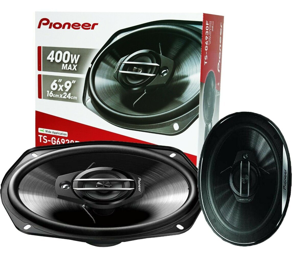 Pioneer TS-G6930F, juoda kaina ir informacija | Automobiliniai garsiakalbiai | pigu.lt