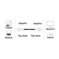 DisplayPort laidas Hama, auksu dengti kontaktai, dvigubas ekranavimas, 3 m, juodas   цена и информация | Kabeliai ir laidai | pigu.lt