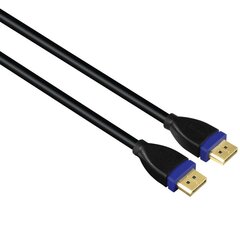 DisplayPort laidas Hama, auksu dengti kontaktai, dvigubas ekranavimas, 3 m, juodas   цена и информация | Hama Бытовая техника и электроника | pigu.lt