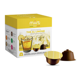 Must Черный чай с лимоном – 16 капсул для аппаратов Dolce Gusto® цена и информация | Чай | pigu.lt
