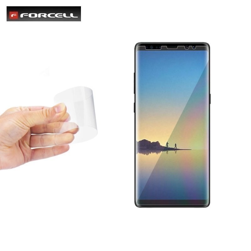 Forcell Flexible Hybrid Premium apsauginis grūdintas stiklas telefonui Samsung Galaxy Note 8 kaina ir informacija | Apsauginės plėvelės telefonams | pigu.lt