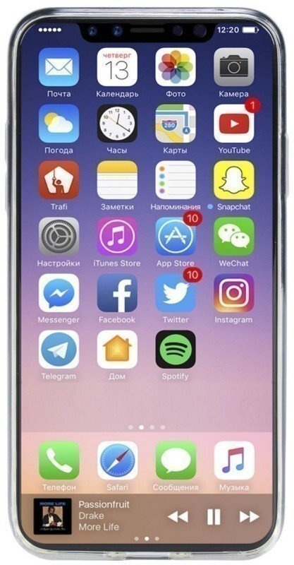 Telefono dėklas Krusell Bovik iPhone X, transparent kaina ir informacija | Telefono dėklai | pigu.lt