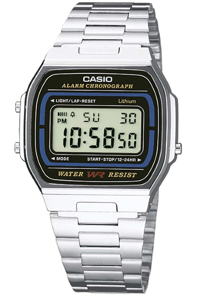 Laikrodis Casio A164WA-1VES kaina ir informacija | Moteriški laikrodžiai | pigu.lt