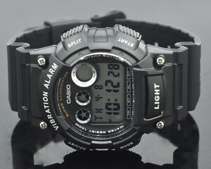 мужские часы casio w-735h 1av (zd081a) - супер иллюминатор + коробка цена и информация | Мужские часы | pigu.lt