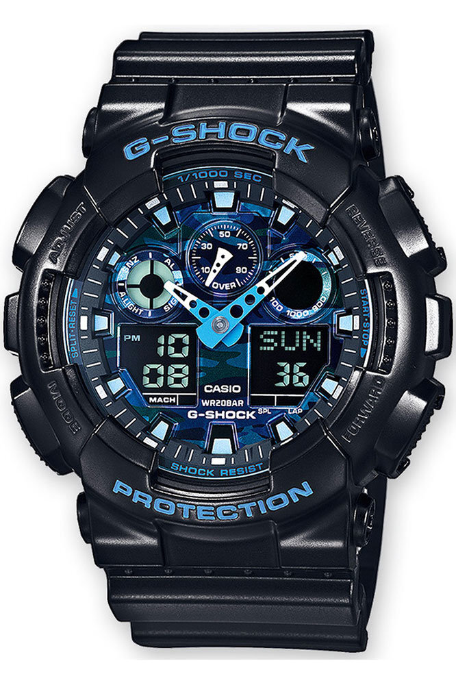 Vyriškas laikrodis Casio GA-100CB-1AER kaina ir informacija | Vyriški laikrodžiai | pigu.lt