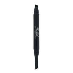 Revlon Colorstay 2 In 1 Angled Kajal карандаш для глаз 0,28 г, 101 Onyx цена и информация | Тушь, средства для роста ресниц, тени для век, карандаши для глаз | pigu.lt