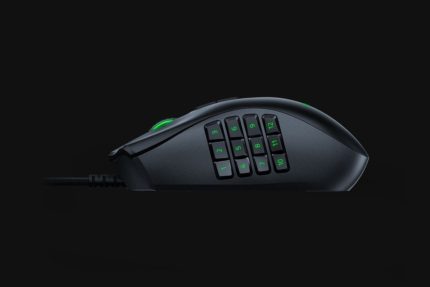 Razer Naga Trinity, juoda kaina ir informacija | Pelės | pigu.lt