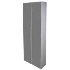 Высокий шкаф для ванной комнаты 7241, белый цена и информация | Шкафчики для ванной | pigu.lt