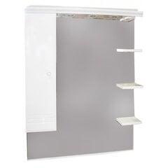 Навесной шкафчик для ванной 7246, белый цена и информация | Шкафчики для ванной | pigu.lt