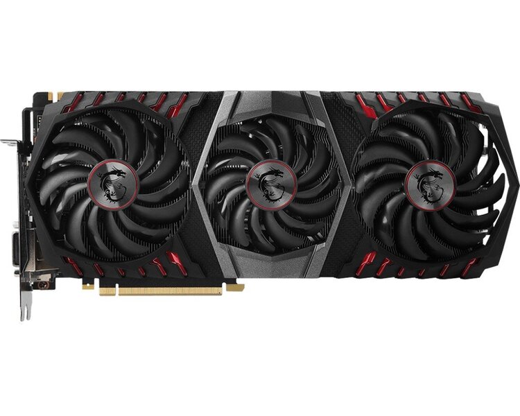 Vaizdo plokštė MSI GeForce GTX 1080 Ti GAMING X TRIO kaina | pigu.lt