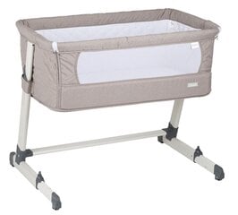Манеж-кроватка Together Baby Go, beige цена и информация | Манежи для детей | pigu.lt