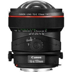 Canon TS-E 17мм f/4L цена и информация | Объективы | pigu.lt