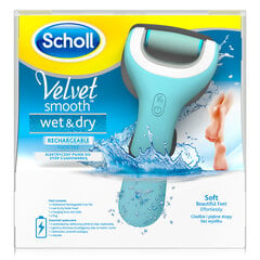 Электрический скраб для ног Scholl Velvet Smooth&nbsp;Wet and Dry цена и информация | Scholl Духи, косметика | pigu.lt