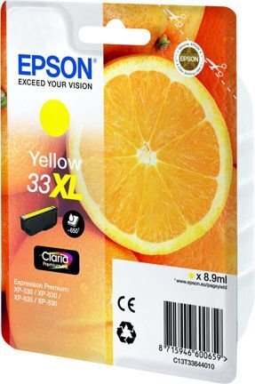 Epson C13T33644012 цена и информация | Kasetės rašaliniams spausdintuvams | pigu.lt