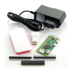 Raspberry Pi Zero W - All in One kaina ir informacija | Atviro kodo elektronika | pigu.lt