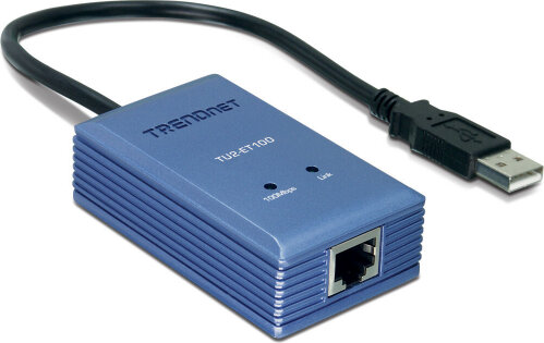 Trendnet TU2-ET100 kaina ir informacija | Adapteriai, USB šakotuvai | pigu.lt