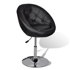 Moderni kėdė, juoda kaina ir informacija | Virtuvės ir valgomojo kėdės | pigu.lt