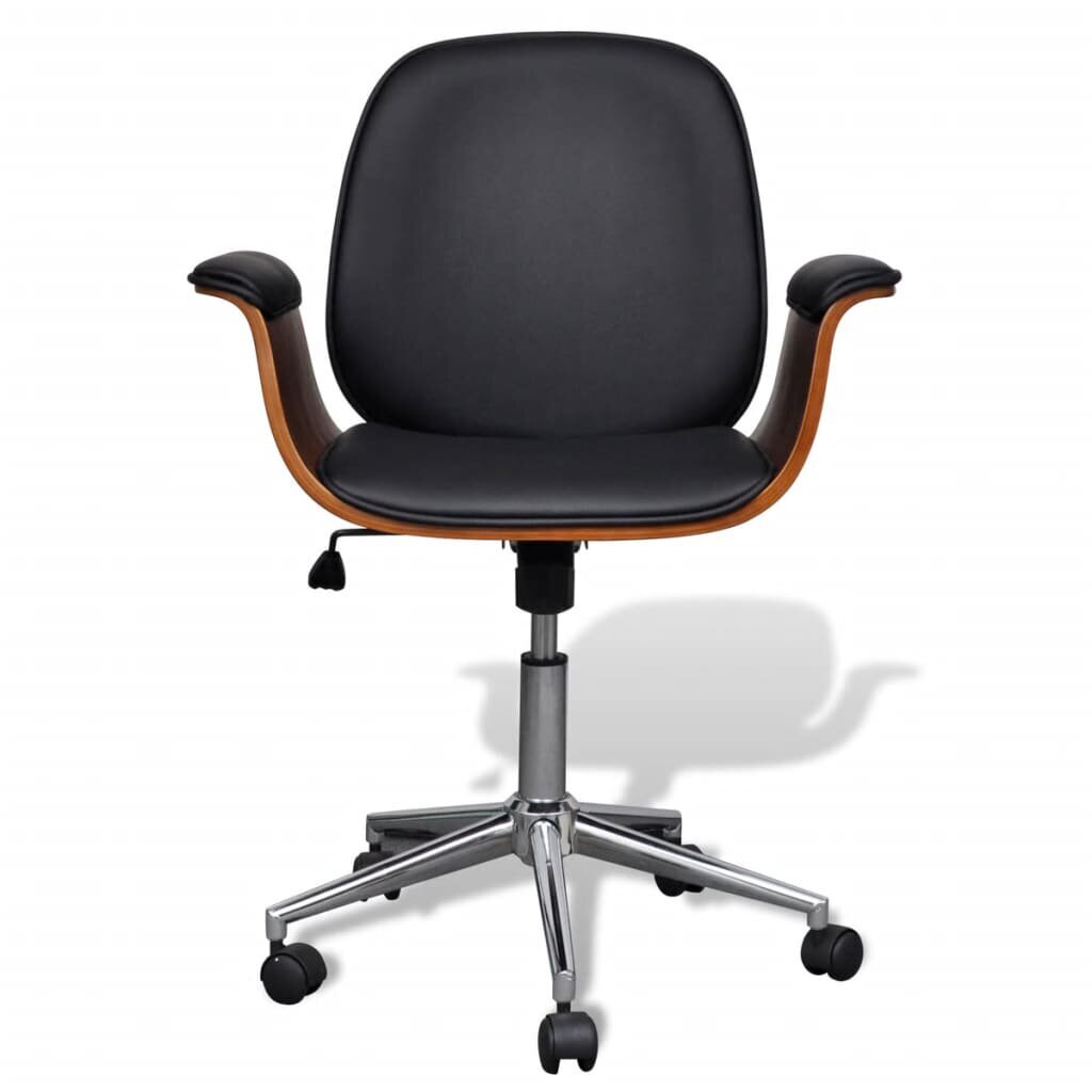 Kėdė ant ratukų, juoda kaina ir informacija | Biuro kėdės | pigu.lt