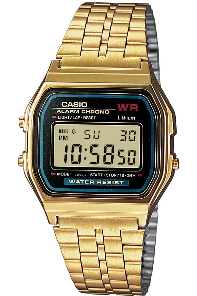 Laikrodis Casio A159WGEA-1EF kaina ir informacija | Vyriški laikrodžiai | pigu.lt
