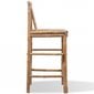 2 baro kėdės iš bambuko kaina ir informacija | Virtuvės ir valgomojo kėdės | pigu.lt