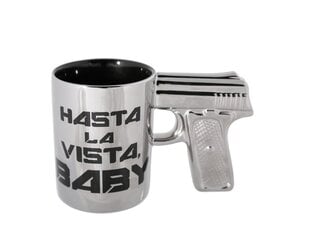 Puodelis - šautuvas Hasta la vista, BABY kaina ir informacija | Originalūs puodeliai | pigu.lt