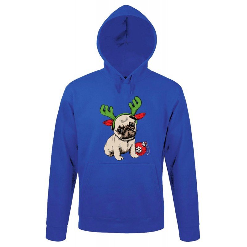 Džemperis "Christmas pug" kaina ir informacija | Originalūs džemperiai | pigu.lt