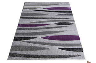 Kilimas Fantazija 01 Grey/violet, 80x150 cm kaina ir informacija | Kilimai | pigu.lt