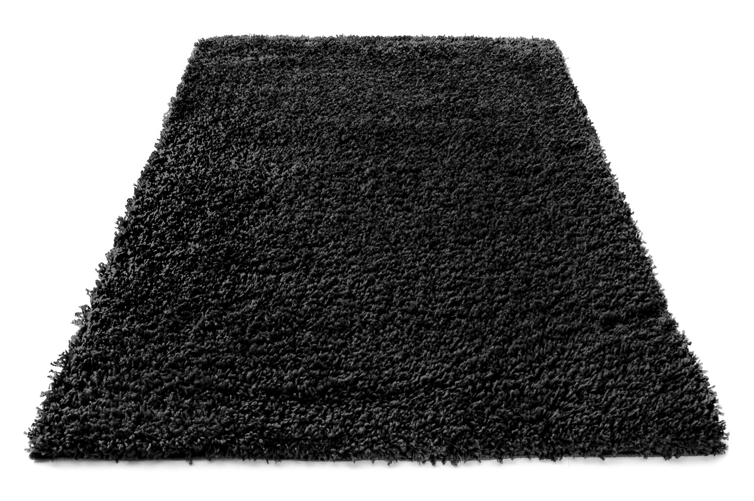 Kilimas Shaggy Black, 60x100 cm kaina ir informacija | Kilimai | pigu.lt