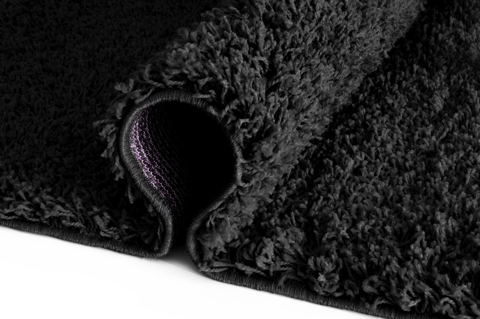 Kilimas Shaggy Black, 60x100 cm цена и информация | Kilimai | pigu.lt