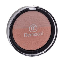 Skaistalai su reljefiniais nėriniais Dermacol Duo Blusher, 8,5 g kaina ir informacija | Bronzantai, skaistalai | pigu.lt