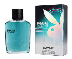 Лосьон после бритья Playboy Endless Night для мужчин 100 ml цена и информация | Мужская парфюмированная косметика | pigu.lt