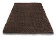 Kilimas Shaggy Brown, 80x150 cm kaina ir informacija | Kilimai | pigu.lt