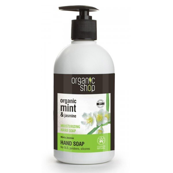 Drėkinantis skystas muilas Organic Shop 500 ml kaina ir informacija | Muilai | pigu.lt