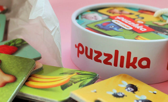 Dėlionė patiems mažiausiems Puzzlika MANO MAISTAS, 20 didelių detalių kaina ir informacija | Dėlionės (puzzle) | pigu.lt