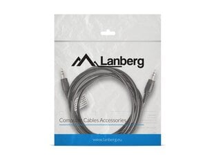 LANBERG CA-MJMJ-10CC-0020-BK цена и информация | Кабели и провода | pigu.lt