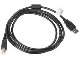 Кабель Lanberg, USB 2.0 / A-B, 1.8 м цена и информация | Кабели и провода | pigu.lt