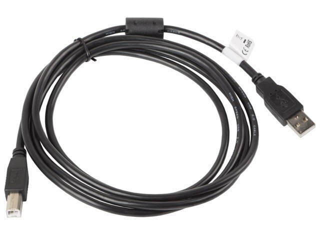 Lanberg, USB 2.0 / A-B, 1.8 m цена и информация | Kabeliai ir laidai | pigu.lt
