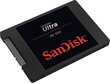 SanDisk Ultra 3D 250GB SATA3 (SDSSDH3-250G-G25) kaina ir informacija | Vidiniai kietieji diskai (HDD, SSD, Hybrid) | pigu.lt