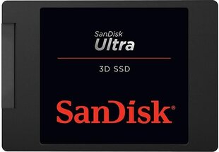 Внутренний жесткий диск SanDisk ULTRA 3D 1TB SATA3 (SDSSDH3-1T00-G25) цена и информация | Внутренние жёсткие диски (HDD, SSD, Hybrid) | pigu.lt