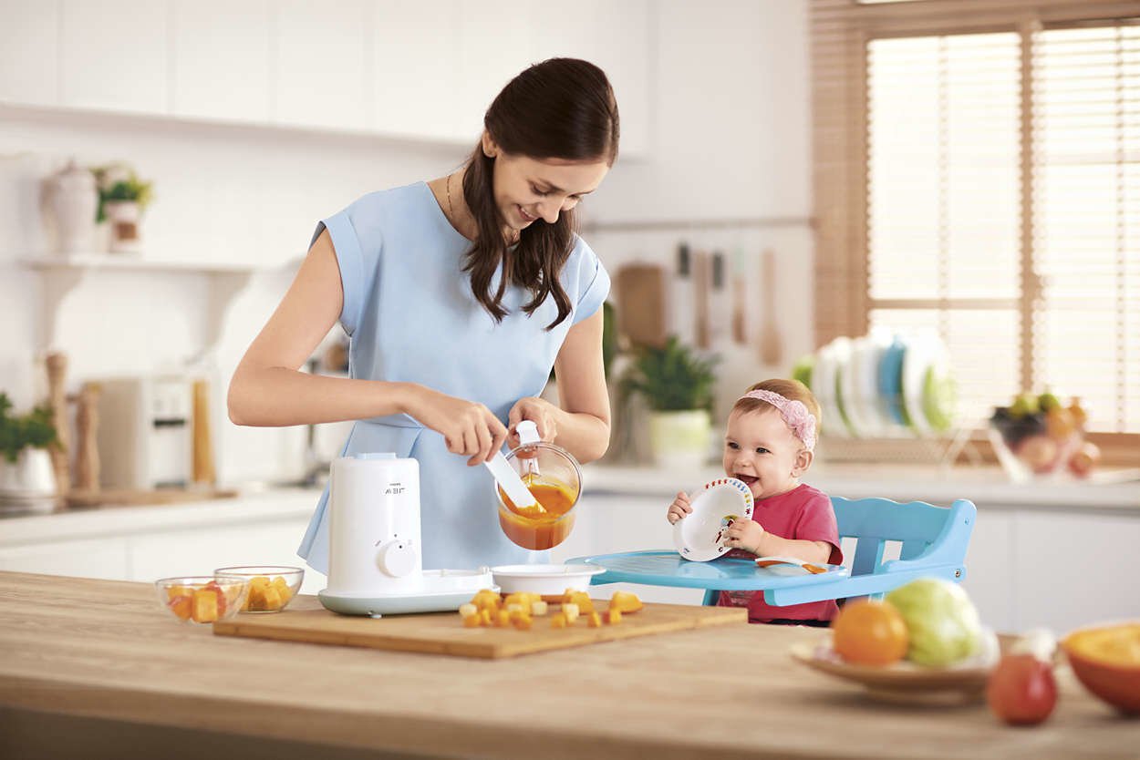 Philips Avent kūdikių maisto ruošimo įrenginys 2in1, SCF862/02 цена и информация | Maisto gamybos prietaisai | pigu.lt