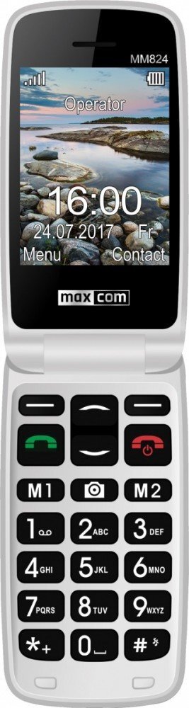 Maxcom Comfort MM824, Red цена и информация | Mobilieji telefonai | pigu.lt