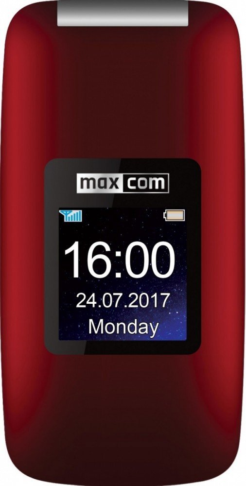 Maxcom Comfort MM824, Red цена и информация | Mobilieji telefonai | pigu.lt